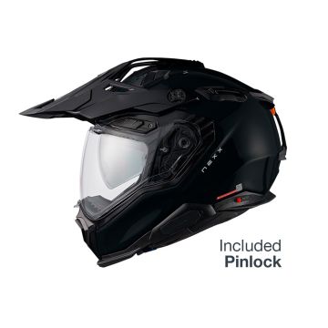 X.WED3 PLAIN BLACK MATT XL DUAL NEXX HELMET