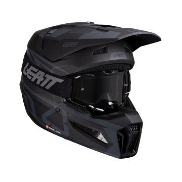 Leatt Helmet Kit Moto 3.5 Stealth Black/Grey V25