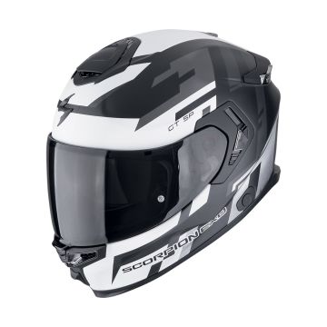 EXO-GT SP AIR TORNADO Matt Black Silver SCORPION HELMET