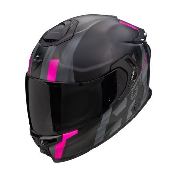 EXO-GT SP AIR TOURADVEN Matt Black Pink SCORPION HELMET