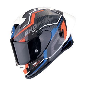 EXO-R1 EVO II AIR COUP Black Red Blue SCORPION HELMET