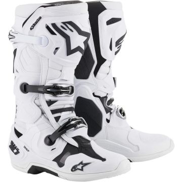 Мотокроссовые ботинки Alpinestars Tech 10, черно-белые