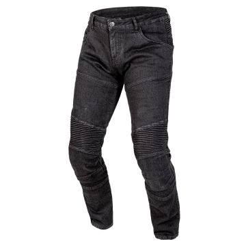 Sweep Dayton Single Layer, black, moto džinsi L34