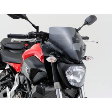 KAPPA Stikls, black 28,5 x 36 cm (H x W), Yamaha MT-07