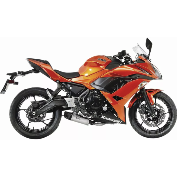 LV One EVO Exhaust System Kawasaki NINJA 650 LeoVince