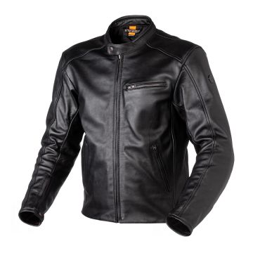 Sweep Hawk leather jacket black