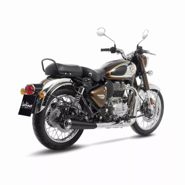 LV Classic Racer Black Edition Slip-On trokšņa slāpētājs ROYAL ENFIELD CLASSIC 350 ABS LeoVince