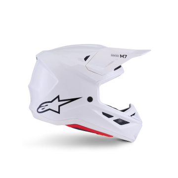 Alpinestars S-M7 Solid Helmet ECE06 White