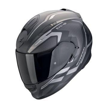 SCORPION Helmet EXO-491 KRIPTA Matt Black-Silver XS