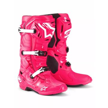 MX Boots Alpinestars MX Tech 10 DIVA Pink White