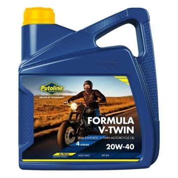 PUTOLINE Formula V-Twin 20W40 4л , Полусинтетика