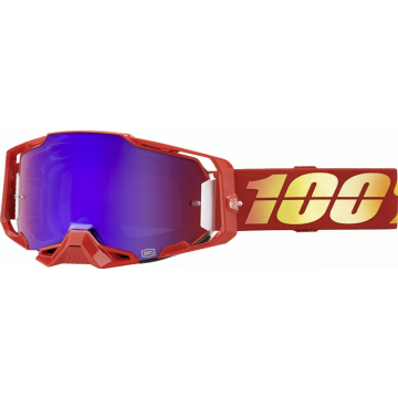 100% MX Brilles ARMEGA NKTWN MIR RD/BL