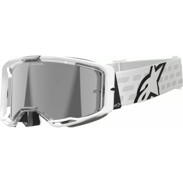 Alpinestars Vision 8 CORP brilles WHT MIRROR-SIL