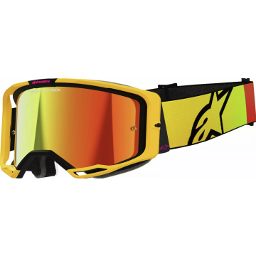 Alpinestars Vision 8 CORP brilles YLW/PINK MIRROR-RED