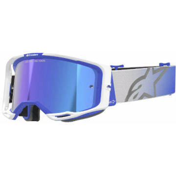 Alpinestars Vision 8 CORP brilles BLUE WHITE Mirror BLUE