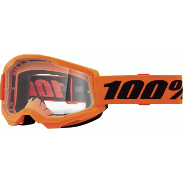 100% MX Brilles Strata 2 Orange Clear