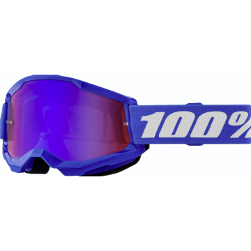 100% MX Brilles Strata 2 Blue MR RD/BL