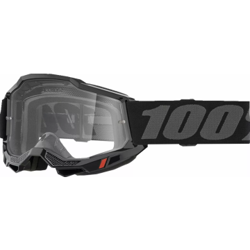 100% MX Brilles Accuri 2 OTG Black/Gray Clear