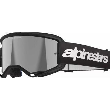 Alpinestars Goggle Vision 3 WORDMARK Black/ Mirror SILVER