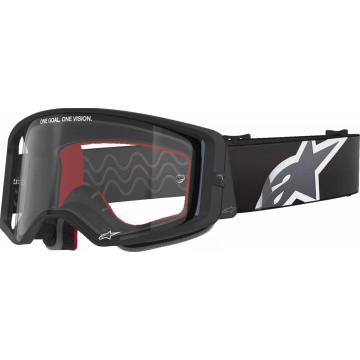 Alpinestars Goggle Supertech CORP Black/ Grey Clear