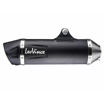 Nero Slip-On Muffler - Stainless VESPA Steel LeoVince