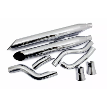 Silvertrail K02 Slip-On Muffler YAMAHA VIRAGO 750 LeoVince