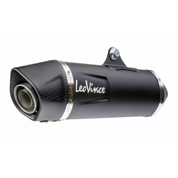 Nero Slip-On Muffler - Stainless Steel HONDA NSS 350 LeoVince