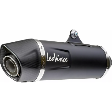 Nero Slip-On Muffler - Stainless Steel KTM ENDURO 690 R LeoVince