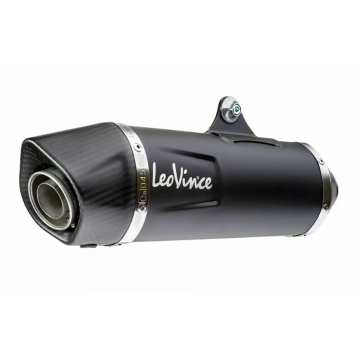 Nero Slip-On Muffler - Stainless Steel YAMAHA XMAX 300 LeoVince