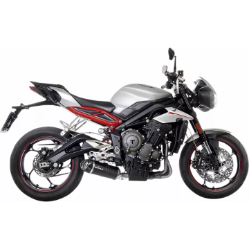 LV One Evo Slip-On Muffler TRIUMPH STREET TRIPLE 660 LeoVince