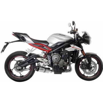 LV One Evo Slip-On Muffler TRIUMPH STREET TRIPLE 660 LeoVince