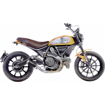 LV-10 Black Edition Slip-On Muffler DUCATI SCRAMBLER LeoVince