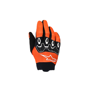 Alpinestars Youth Full Bore V2 Gloves Orange White Black