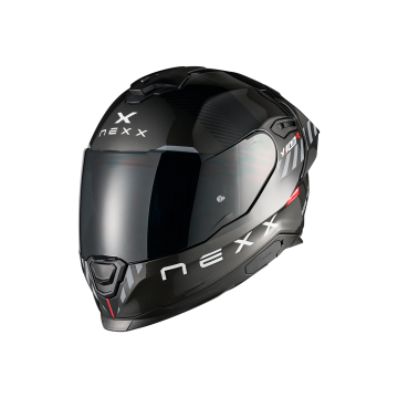NEXX Y.100R FADE BLACK RED FULL FACE HELMET