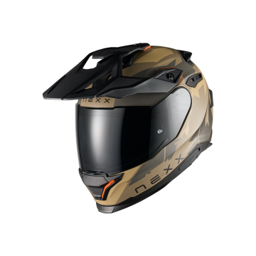 Y.TRAVL PRIMAL SAND GREY MATT ADVENTURE HELMET