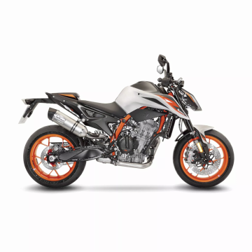 LV One Evo Stainless Steel Slip-On Muffler KTM DUKE 790 LeoVince