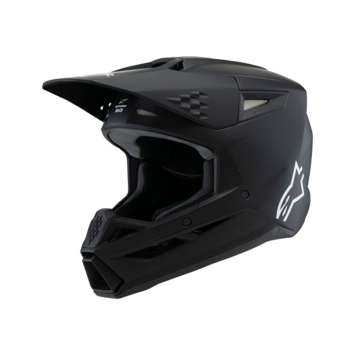 Шлем Alpinestars Youth S-M3, черный матовый