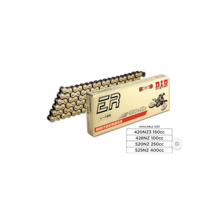 MOTORCYCLE CHAIN DID420NZ3 G&B-140