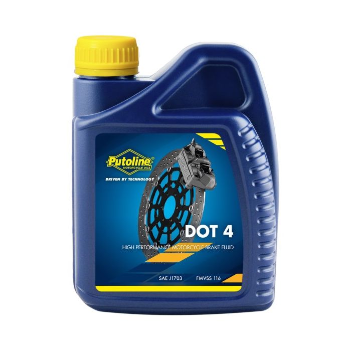 Bremžu šķidrums PUTOLINE DOT 4 BRAKE FLUID 500 ml