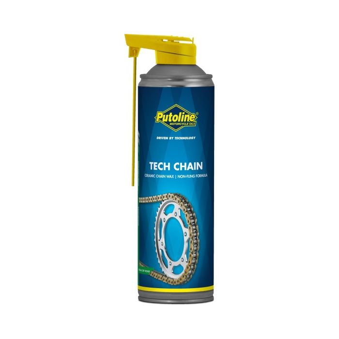 Масло для цепи PUTOLINE TECH CHAIN (керамический воск) CHAIN SPRAY 500 мл