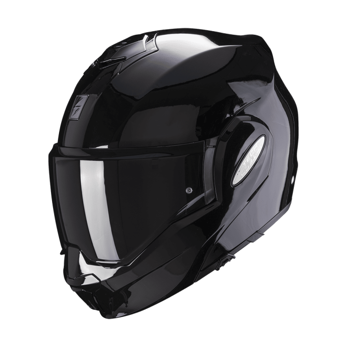 EXO-TECH EVO SOLID Black SCORPION ķivere
