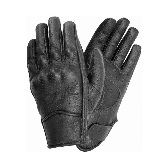 Cimdi ROUTE Perforated Black