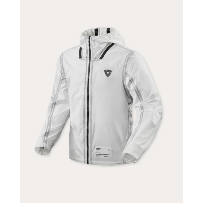 Rain Jacket Barrier 2 H2O White