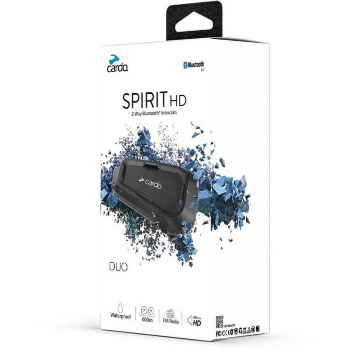 Cardo Spirit HD DUO - interkoms Cardo Spirit HD DUO - interkoms