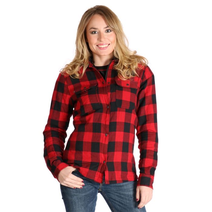 MANITOU MC FLANNEL SHIRT Women's Moto Jacket