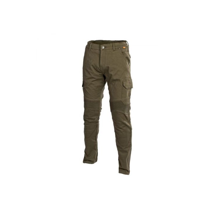 SQUARE OLIVE Moto džinsi