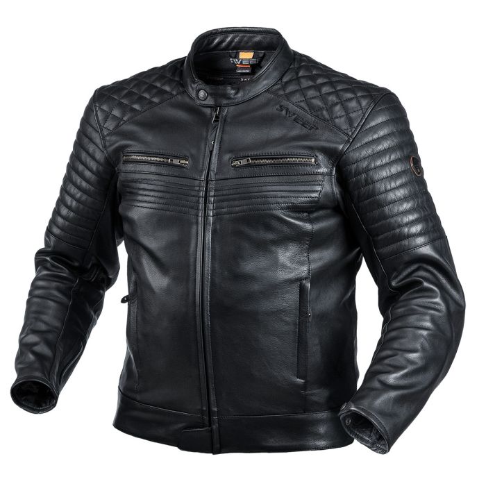 Scrambler leather jacket