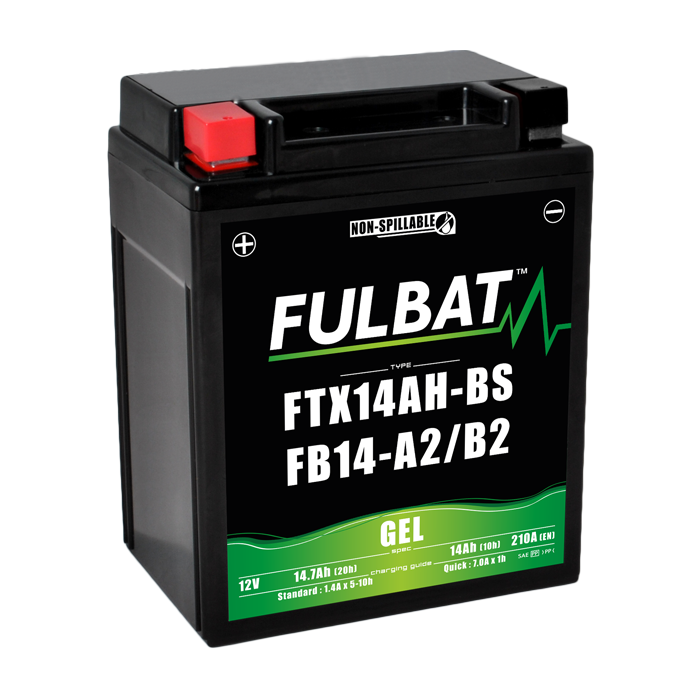 Moto Akumulators FTX14AH-BS / FB14-A2/B2