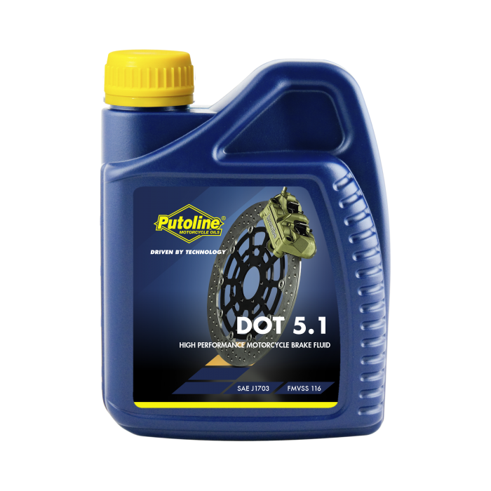 Тормозное масло PUTOLINE DOT 5.1 BRAKE FLUID 500 мл