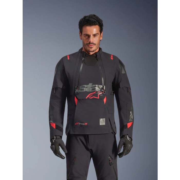 Alpinestars Jacket Halo Pro Drystar XF Laminated Black/Red